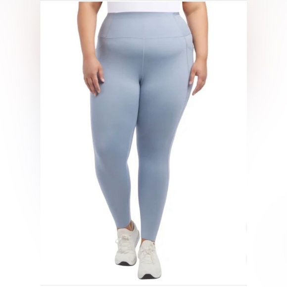 Danskin Ladies' Brushed Leggings with Bonded Side Pockets, XL - Picture 5 of 9